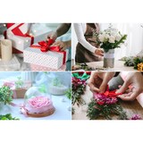 thumbnail of Doppelseitiges Satinband 10mm x 20m Schleifenband Geschenkband Uni Hellblau