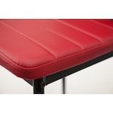 thumbnail of Albatros Esszimmerstühle MILANO 6er Set, Rot - Polsterstuhl mit Kunstleder-Bezug, Modernes Stilvolles Design am Esstisch - Küchenstuhl oder Stuhl