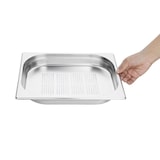 thumbnail of Tabuleiro Gastro perfurado em aço inoxidável GN 1/2 - 40 mm - Vogue. Vogue