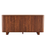 thumbnail of Scandinavisch dressoir met 4 deuren L160 cm donker hout