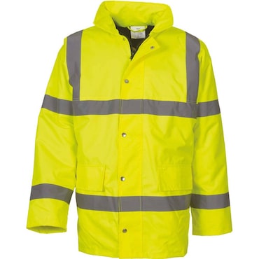 Parka haute visibilité Imperméable  jaune T.S Yoko
