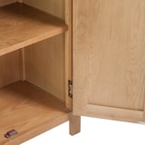 thumbnail of vidaXL Dressoir 70x35x75 cm massief eikenhout