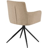 thumbnail of Chaise de salle à manger Jonah Tissu Marron clair