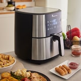 thumbnail of Masterpro - Friggitrice ad aria senza olio da 6 litri e 1800 W con touch screen LED e 8 diverse funzioni