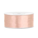 thumbnail of Satin Geschenkband hellpfirsich 25m 25mm breit