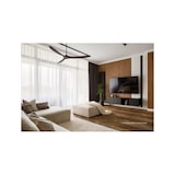 thumbnail of Eco Genuino 180, Ventilador negro y nogal sin luz, CasaFan