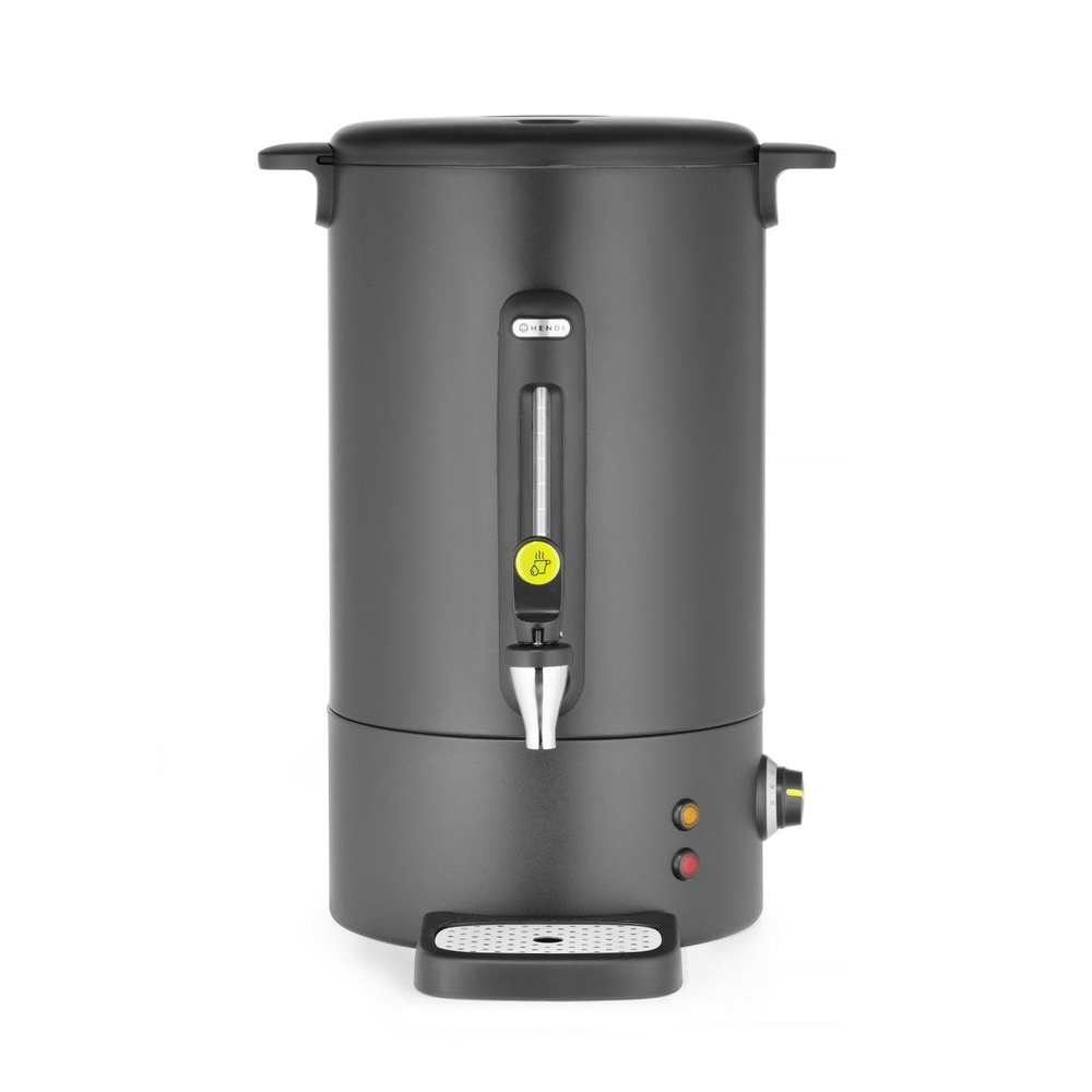 Cafeteira Hendi Design By Bronwasser com 16 litros e 1650W em preto mate