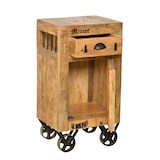 thumbnail of SIT Möbel Kommode Mangoholz | L 44 x B 34 x H 82 cm | natur / schwarz | 01907-04 | Serie RUSTIC