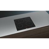 thumbnail of Siemens iQ300, Induktionskochfeld, 60 cm, Schwarz, flächenbündig (integriert) EH601LFC1E