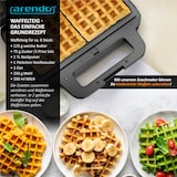 thumbnail of Arendo Sandwichmaker 3-in-1, 900 W, Cool Touch, Antihaft, BPA frei