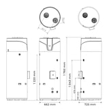 thumbnail of Chauffe Eau Thermodynamique Monobloc Sol Stelios 250 L Air Ambiant / Air Extérieur Sannover