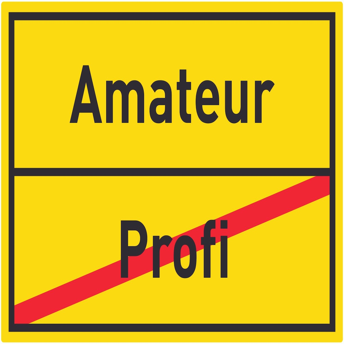 Amateur Profi Aufkleber Ortsaufkleber A1 (594x841mm)