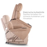 thumbnail of Fernsehsessel Aufstehhilfe, XXL-Relaxsessel, Liegefunktion, 200 kg Belastbarkeit, XXL-Sessel , Schlaffunktion, Mikrofaser, Braun, Raburg Samson