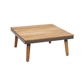 thumbnail of Garten-Garnitur HWC-E97, Garnitur Sitzgruppe Lounge-Set Sofa, Akazie Holz MVG-zertifiziert, grau