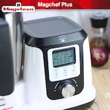 thumbnail of Magefesa Magchef Plus - Robot de Cocina Multifunción Blanco, Capacidad 3.3L, Incluye Recetario, Espátula, Batidor, Protector Cuchillas, Vaso Medidor