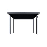 thumbnail of Weide Metta Stahl Carport – freistehend mit Pultdach | 3,2 x 5,5 m | Anthrazitㅤ3.2 x 5.5 Meter
