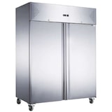 thumbnail of Armoire réfrigérée positive 2 portes pleines 1400 L - Finition Inox