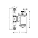 thumbnail of LK 360 Zyklonfilter - Innengewinde G 1” IG