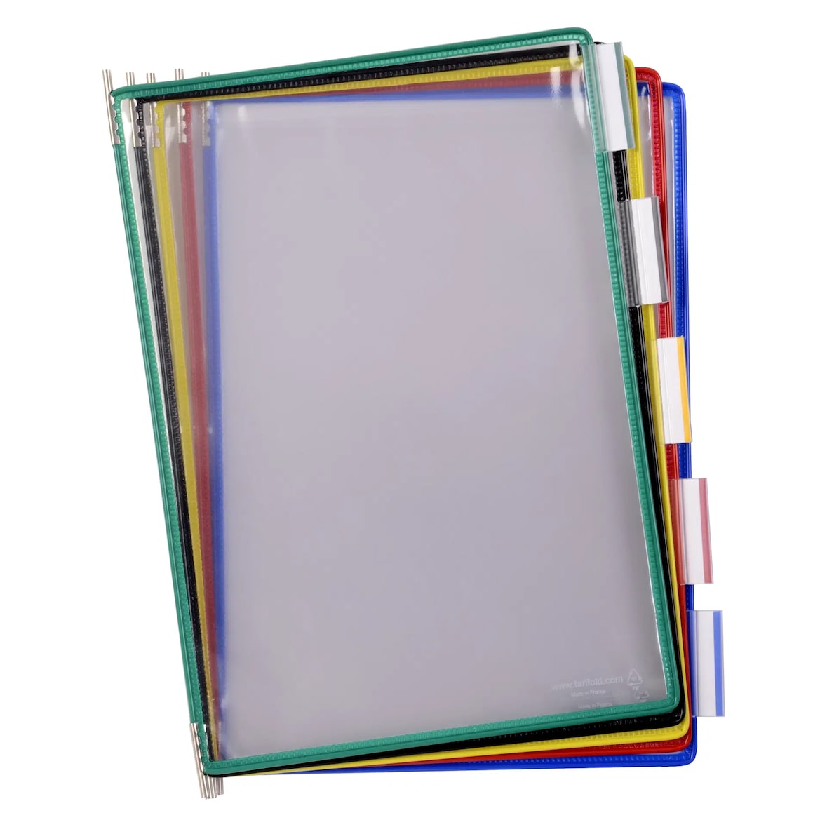 DJOIS by Tarifold,confezione 10 buste A4 per leggio,colori assortiti