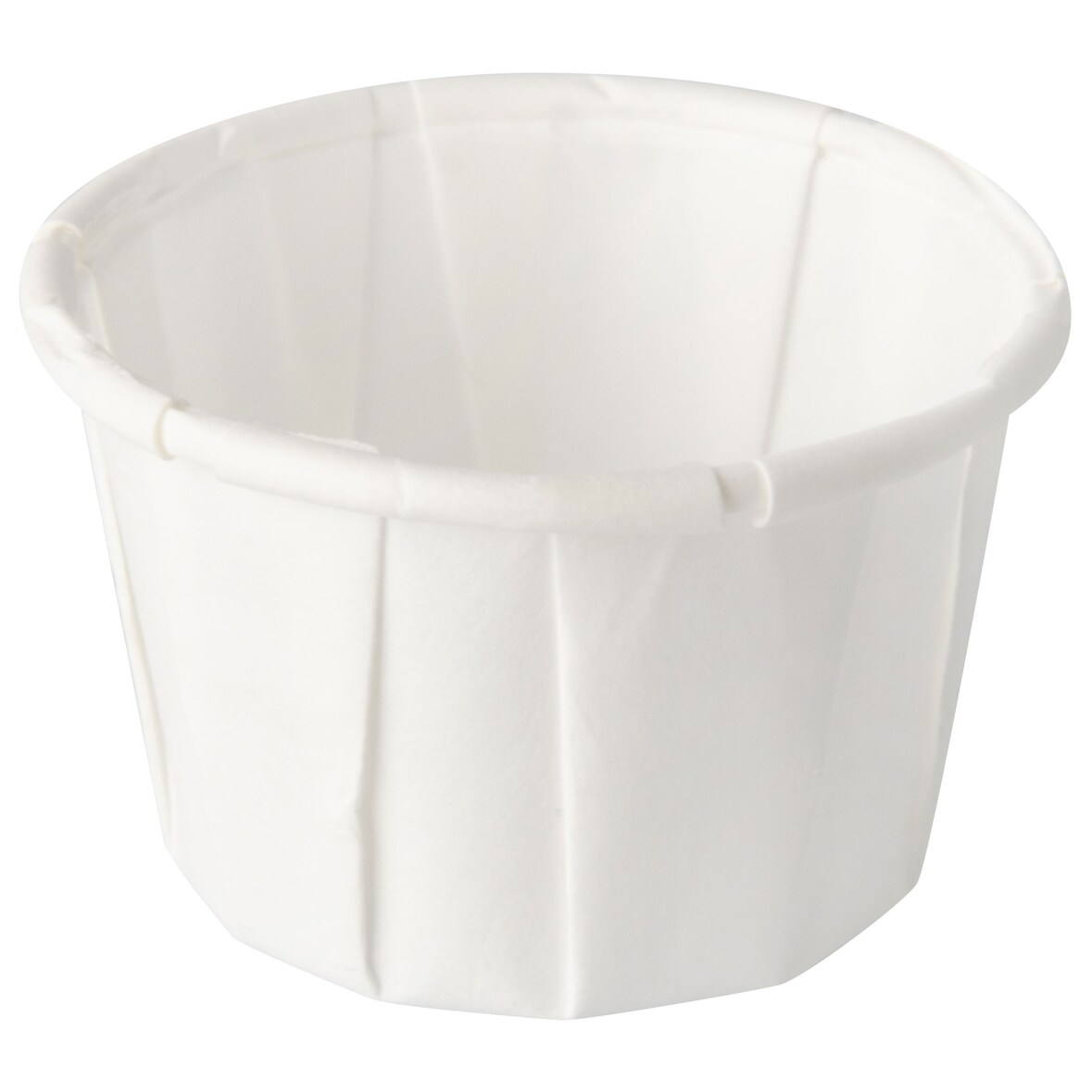 1250x BIO Dressingbecher aus Papier FSCR-zertifiziert 35 ml weiss