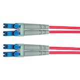 thumbnail of TELEGÄRTNER LWL Rangierkabel 2x E9/125 OS2, 1x LC Duplex - 1x LC Duplex, gelb, 1 m