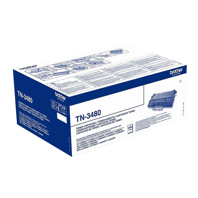 Brother TN3480 Negro Cartucho de Toner Original