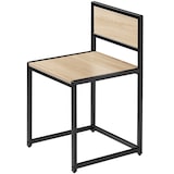 thumbnail of tectake Juego de comedor MILTON  Madera Industrial Clara, Roble Sonoma
