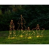 thumbnail of 3D LED-Weihnachtsstern H51cm schwarz Leuchtstern Drahtstern Weihnachtsdeko