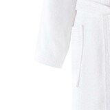 thumbnail of Bademantel mit Gürtel Weiss Größe XL Walkfrottier Kimonoform unisex