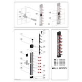 thumbnail of Bordenplank wandmodel 21