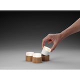 thumbnail of Duni LED Mini Lamp, Bambushalter 33 x Ø 57 mm Nature, 8 Stk/Krt (1 x 8 Stk)