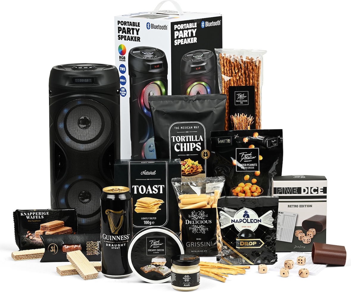 Beats & Bites kerstpakket