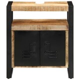 thumbnail of Helloshop26 - Moderner Badezimmerschrank mit Ablage 55 x 35 x 60 cm aus massivem braunem Mangoholz 02_0057641