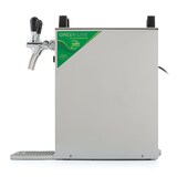 thumbnail of Zapfanlage, Bierzapfanlage - Kontakt 40 2-leitig Trockenkühler, Durchlaufkühler 50 L/h, inkl. Schanksäule, Green Line, Zapfkopf:Köpi,Zapfkopf 2:Flach