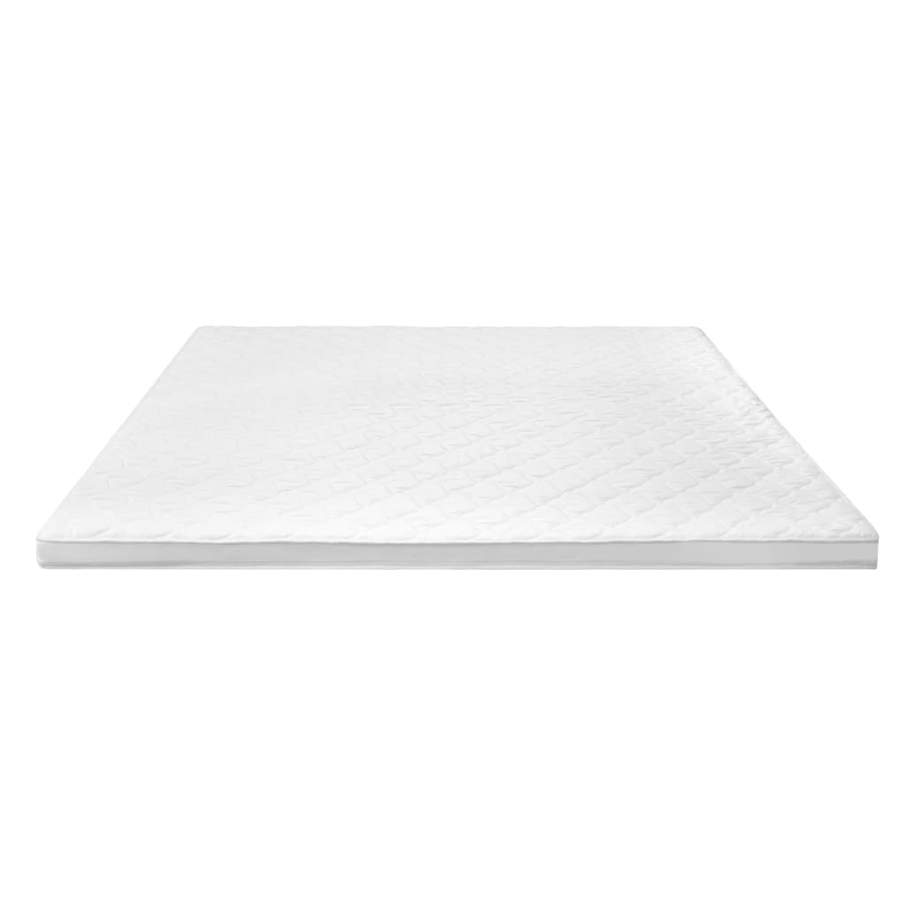 vidaXL Topmatras ei-profiel 6 cm koudschuim 160x200 cm