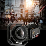 thumbnail of Caméscope Numérique 4K HD Vision Nocturne WiFi 12X Zoom Optique 100X Zoom Numérique Noir Standard YONIS