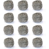 thumbnail of Estropajo acero inoxidable gigante 60gr 12 uds