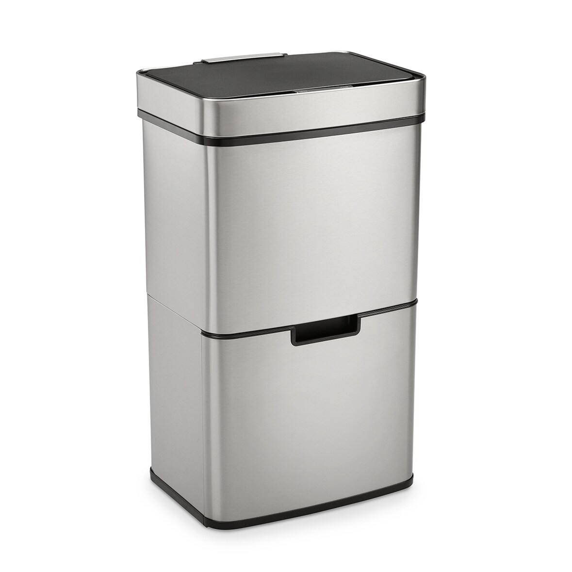 SVITA Sensor-Mülleimer 62L Edelstahl Mülleimer mit Sensor Abfalleimer