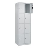 thumbnail of C+P Schließfachschrank Classic PLUS, 2 Abteile, 1850x600x500mm, 7035/7035