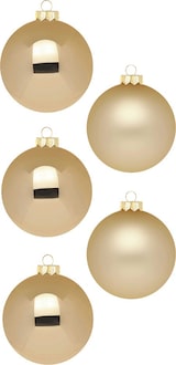 thumbnail of 24 Weihnachtskugeln 3cm Glas Christbaumkugeln Weihnachtsbaumkugeln gold Mix
