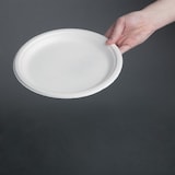 thumbnail of Assiettes en bagasse compostables Fiesta Compostable 26 cm (x50)