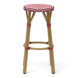 thumbnail of Barhocker RIVOLI - Bordeaux und Weiß