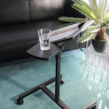 thumbnail of STA WERKPLEK Laptop sta tafel (laptoptafel) met wielen VM-SL, zwart hjh OFFICE