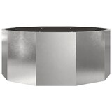 thumbnail of vidaXL Pflanzkübel Silber 120 x 120 x 50 cm Edelstahl