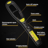 thumbnail of Détecteur De Traceur GPS Haute Sensibilité Anti-Choc Durable Avec Alarme Ajustable Noir YONIS