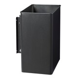 thumbnail of ROSSIGNOL Corbeille rectangulaire pivotante murale 27L TOURNY gris manganèse