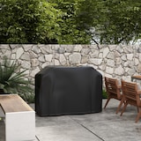 thumbnail of Funda para barbacoa rectangular cubierta para parrilla de barbacoa de tela oxford 420D anti-UV impermeable antipolvo con cordón 124x61x91 cm