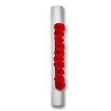 thumbnail of Infinity-Bloom bigTube - weiß/rot - 65x7,5 cm