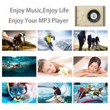thumbnail of Lecteur MP3 Étanche IPX8 Avec Clip Et Écouteurs FM 4GB Bleu Sport Plongée Blanc YONIS