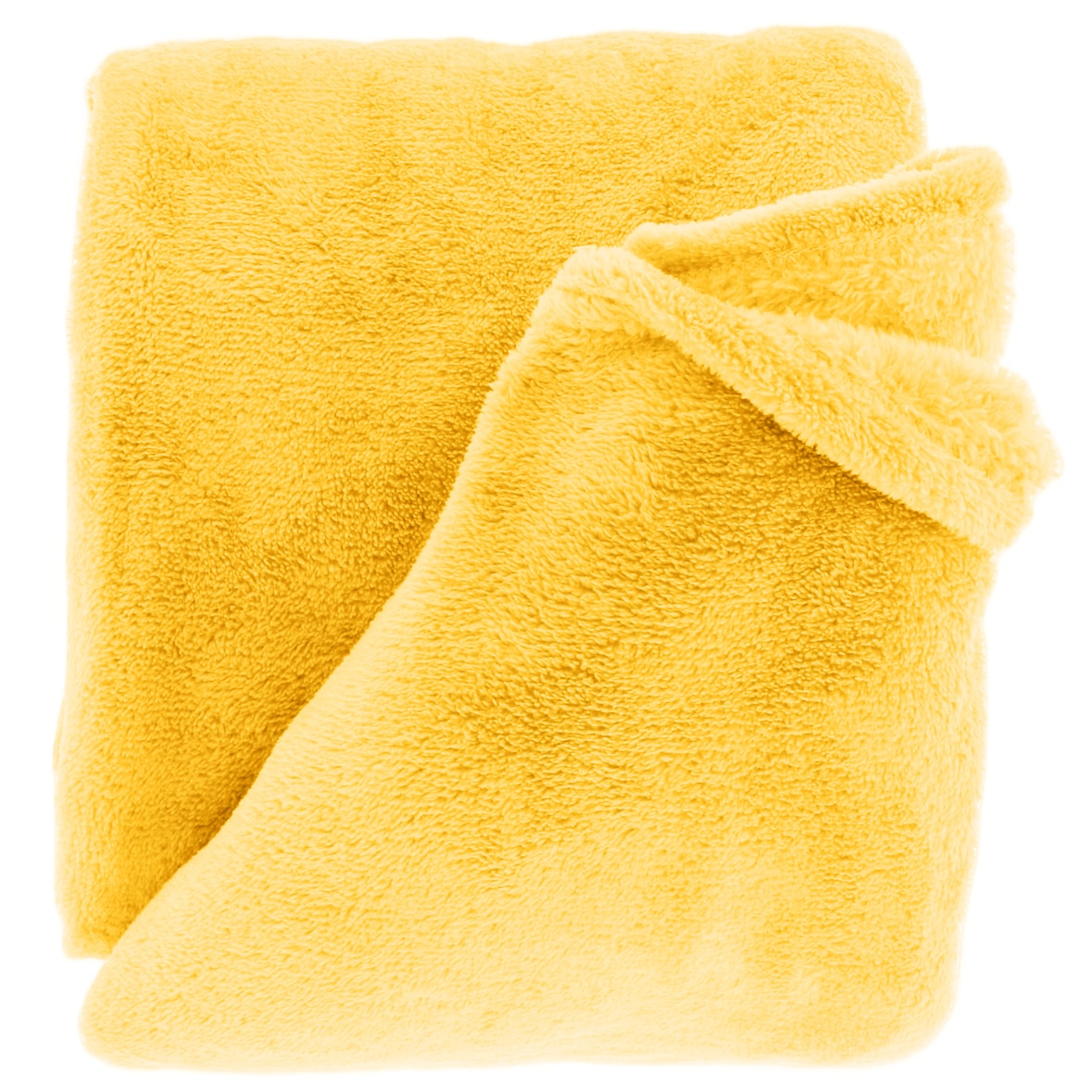Unique Living Decke Justin 150x200cm Lemon Yellow